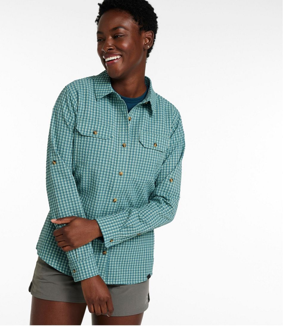 L.L.Bean Women's No Fly Zone Explorer Shirt CLOTHING