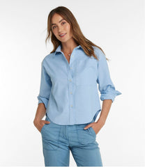 L.L.Bean Women's Signature Boyfriend Oxford Shirt CLOTHING|SALE