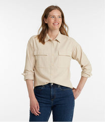 L.L.Bean Women's Signature Camp Flannel Shirt, Heather CLOTHING|SALE