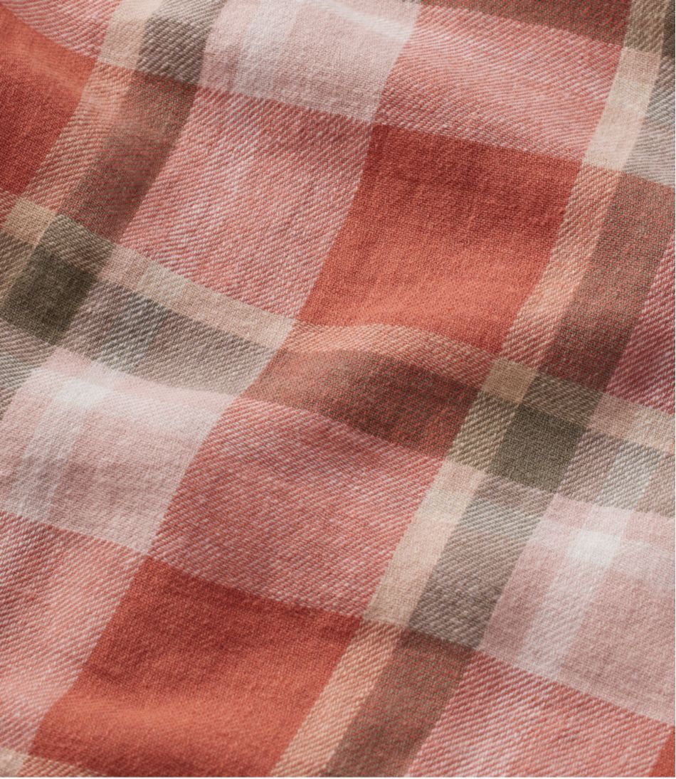 L.L.Bean Women's Signature Hemp/Cotton Camp Shirt, Short-Sleeve CLOTHING