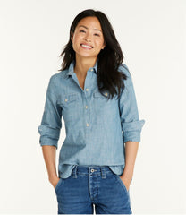 L.L.Bean Women's Signature Woven Popover CLOTHING|SALE