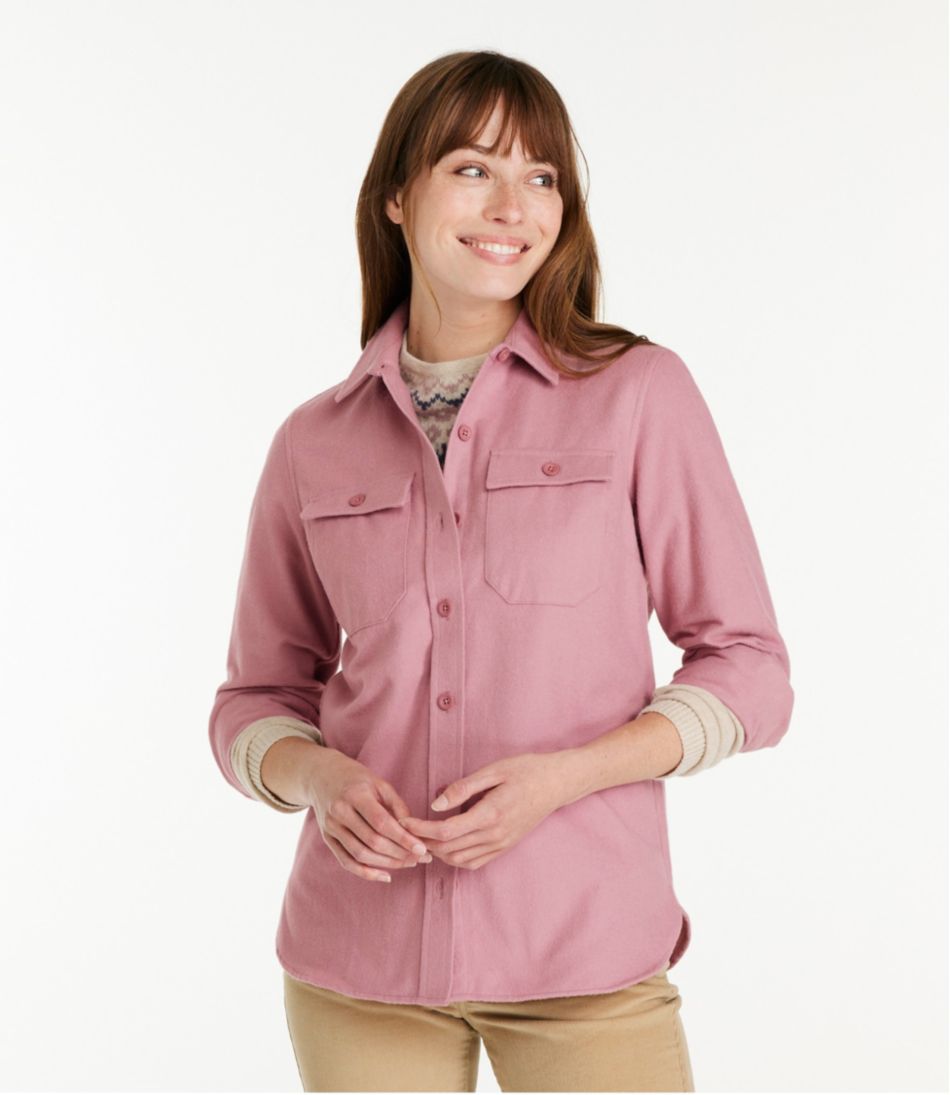 L.L.Bean Women's Heritage Chamois Shirt CLOTHING