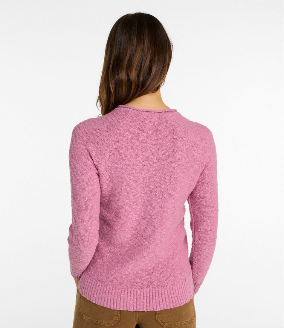 L.L.Bean Women's Midweight Cotton Slub Rollneck Pullover CLOTHING|SALE