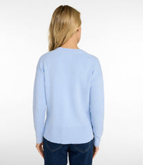 L.L.Bean Women's Wicked Soft Cotton/Cashmere Crewneck Sweater CLOTHING|SALE