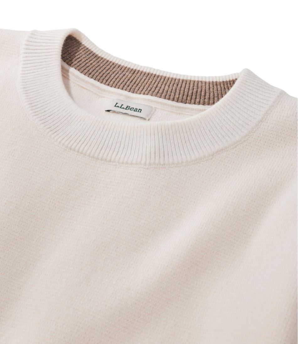 L.L.Bean Women's Wicked Soft Cotton/Cashmere Crewneck Sweater CLOTHING|SALE