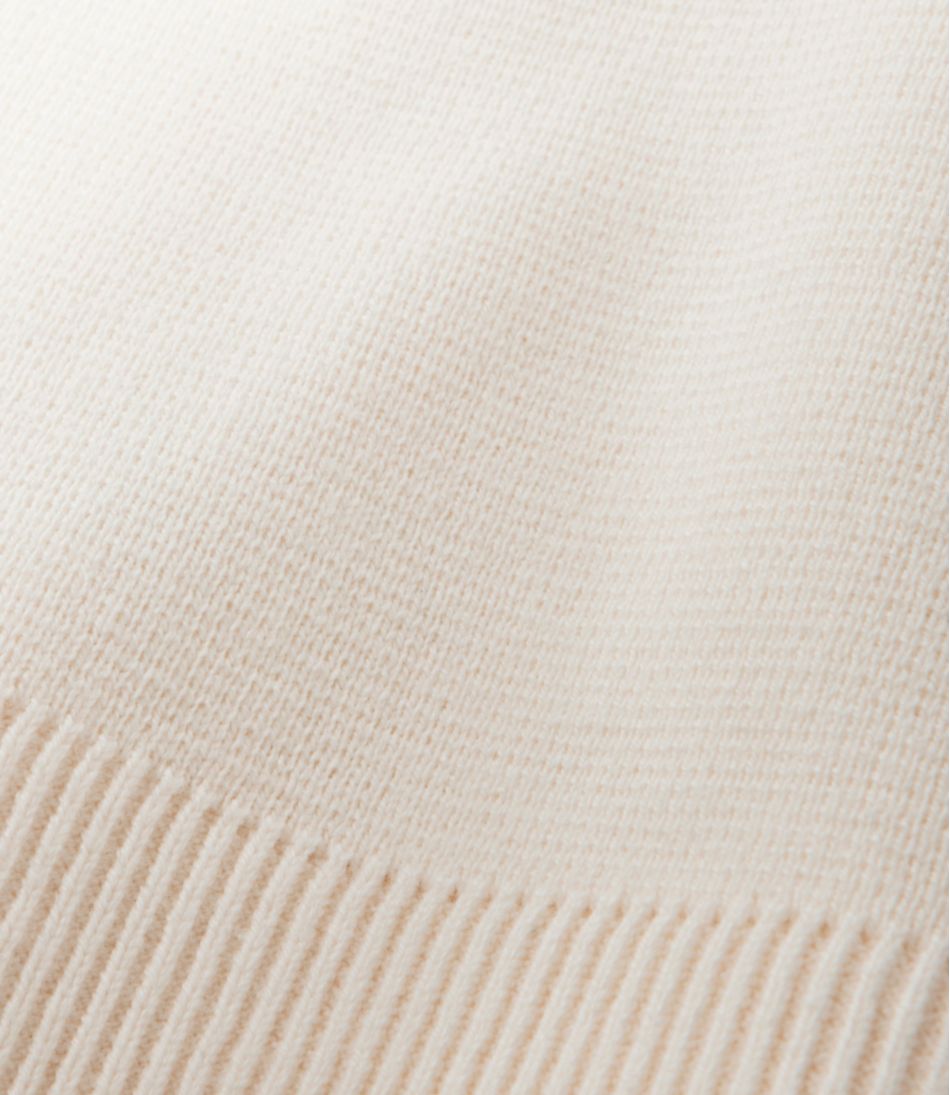 L.L.Bean Women's Wicked Soft Cotton/Cashmere Crewneck Sweater CLOTHING|SALE