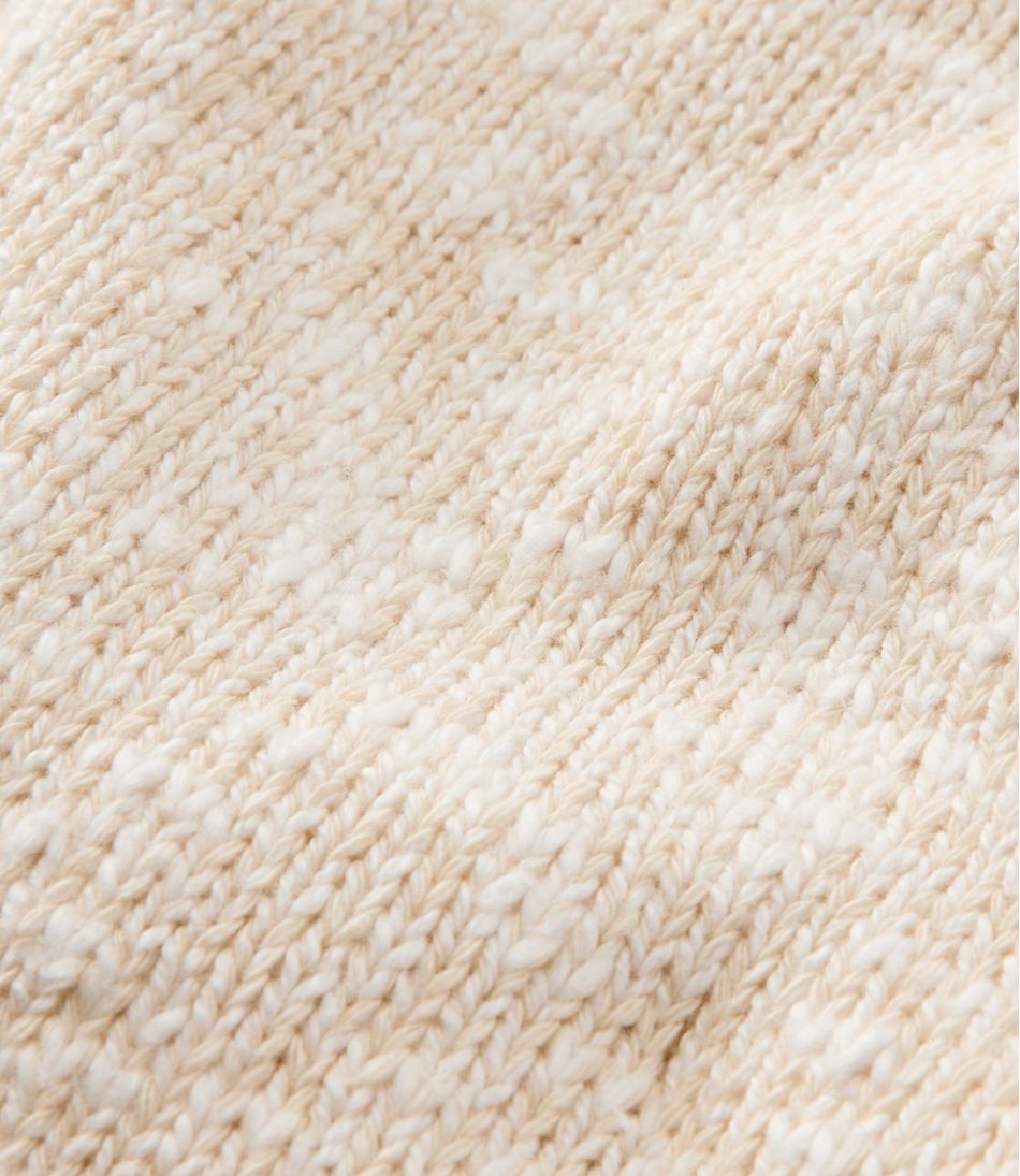 L.L.Bean Women's Cotton Ragg Sweater, Funnelneck Pullover Fair Isle CLOTHING|SALE