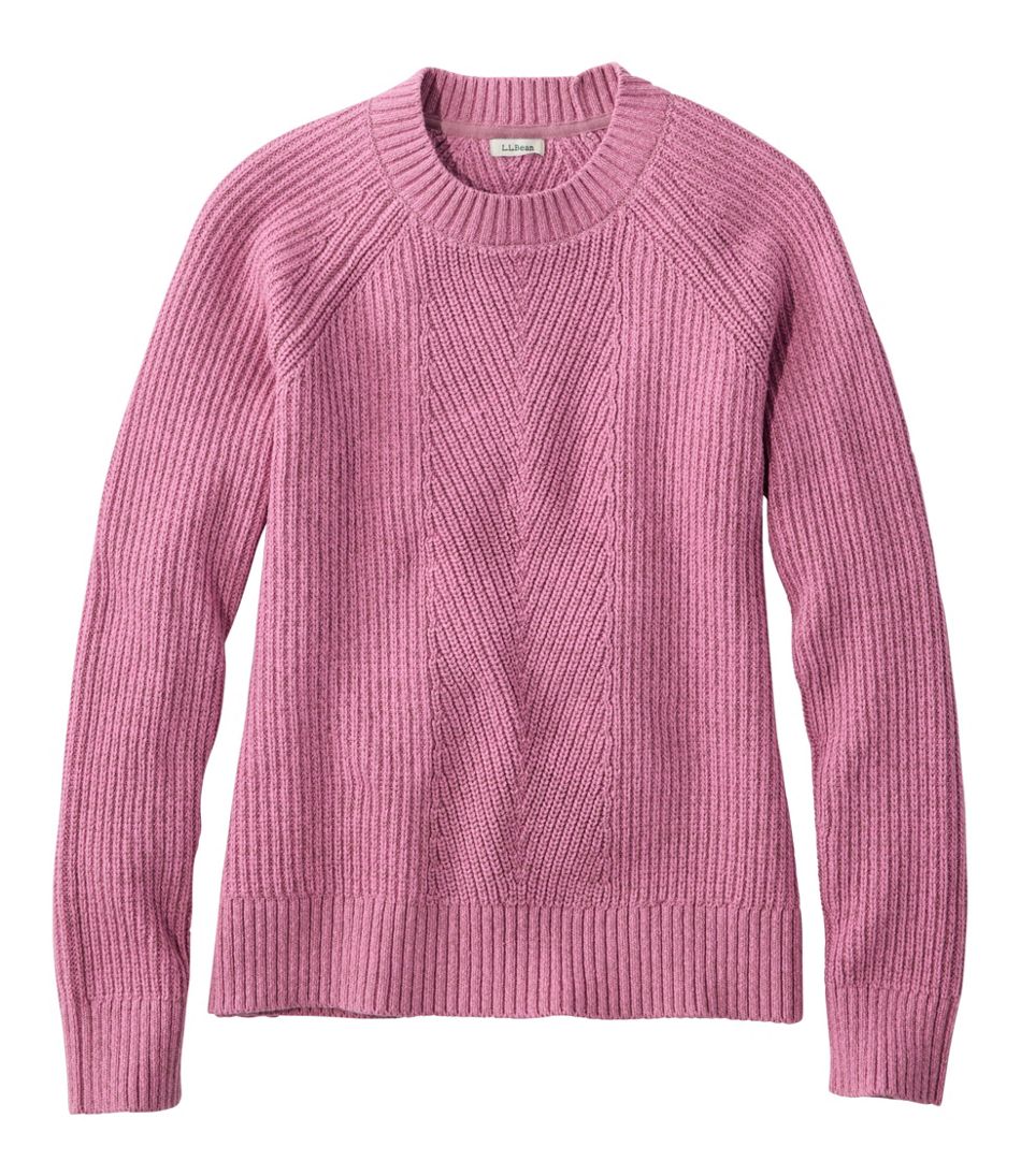 L.L.Bean Women's Mariner Shaker Sweater, Crewneck CLOTHING|SALE