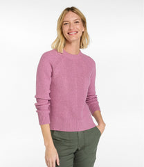 L.L.Bean Women's Mariner Shaker Sweater, Crewneck CLOTHING|SALE