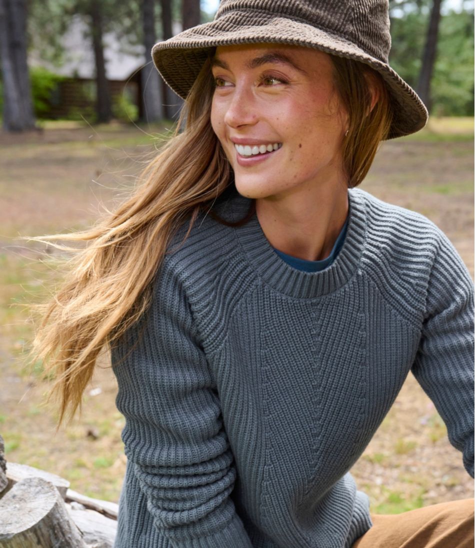L.L.Bean Women's Mariner Shaker Sweater, Crewneck CLOTHING|SALE