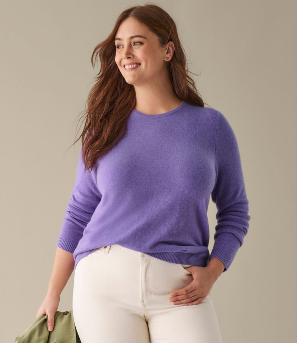 L.L.Bean Women's Classic Cashmere, Crewneck CLOTHING|SALE