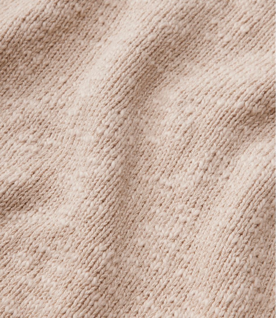 L.L.Bean Women's Cotton Ragg Sweater, Funnelneck Pullover CLOTHING|SALE