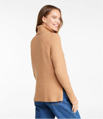 L.L.Bean Women's SuperSoft Waffle Sweater, Turtleneck CLOTHING|SALE