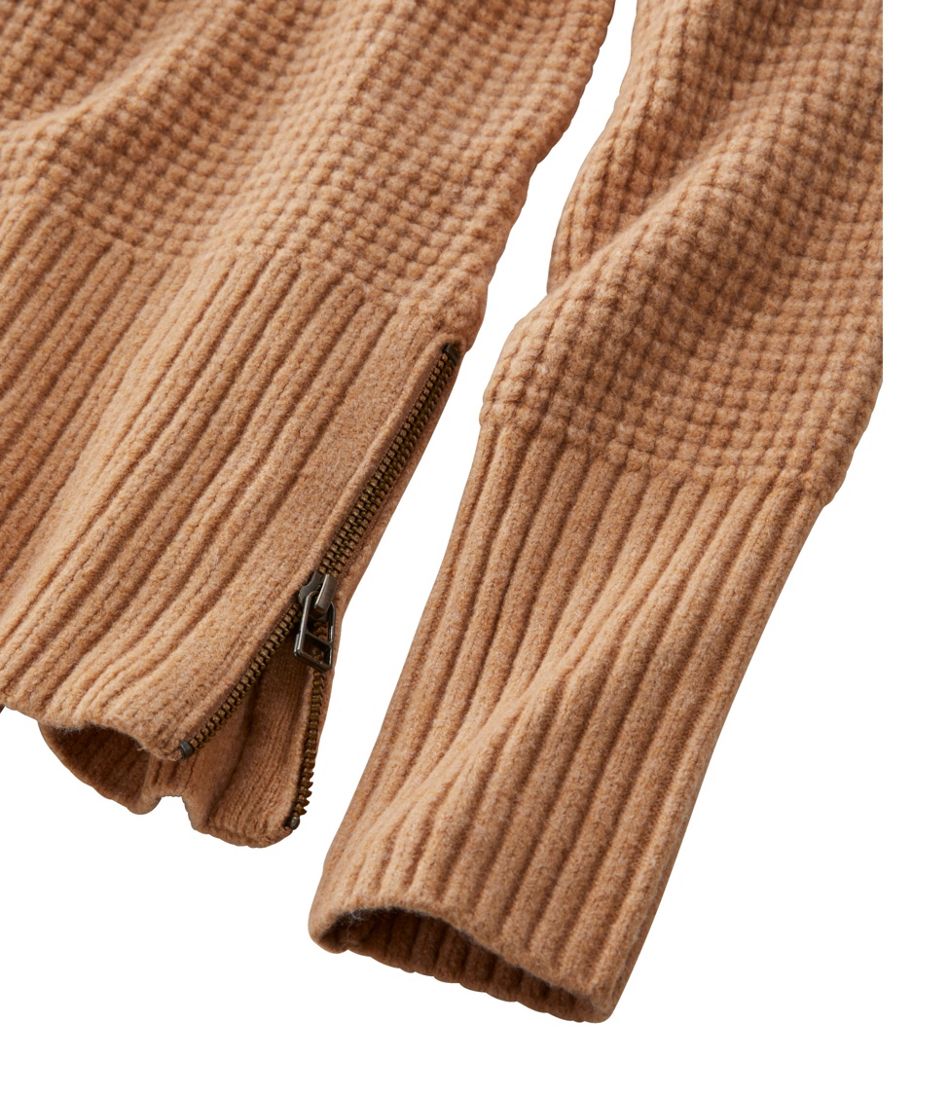 L.L.Bean Women's SuperSoft Waffle Sweater, Turtleneck CLOTHING|SALE