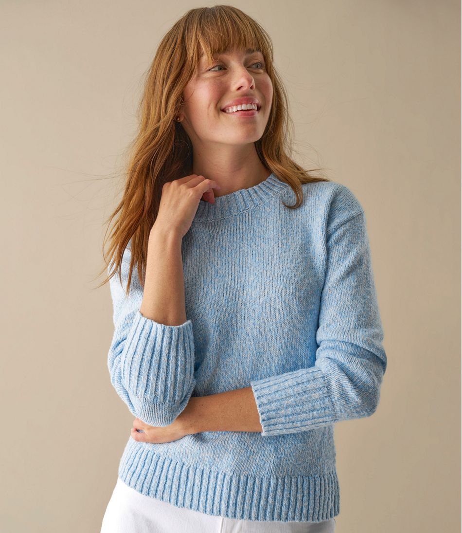L.L.Bean Women's Cotton Ragg Sweater, Crewneck CLOTHING|SALE