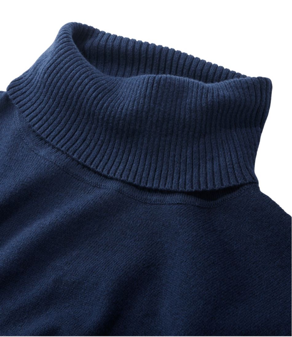 L.L.Bean Women's Cotton/Cashmere Sweater, Turtleneck CLOTHING|SALE