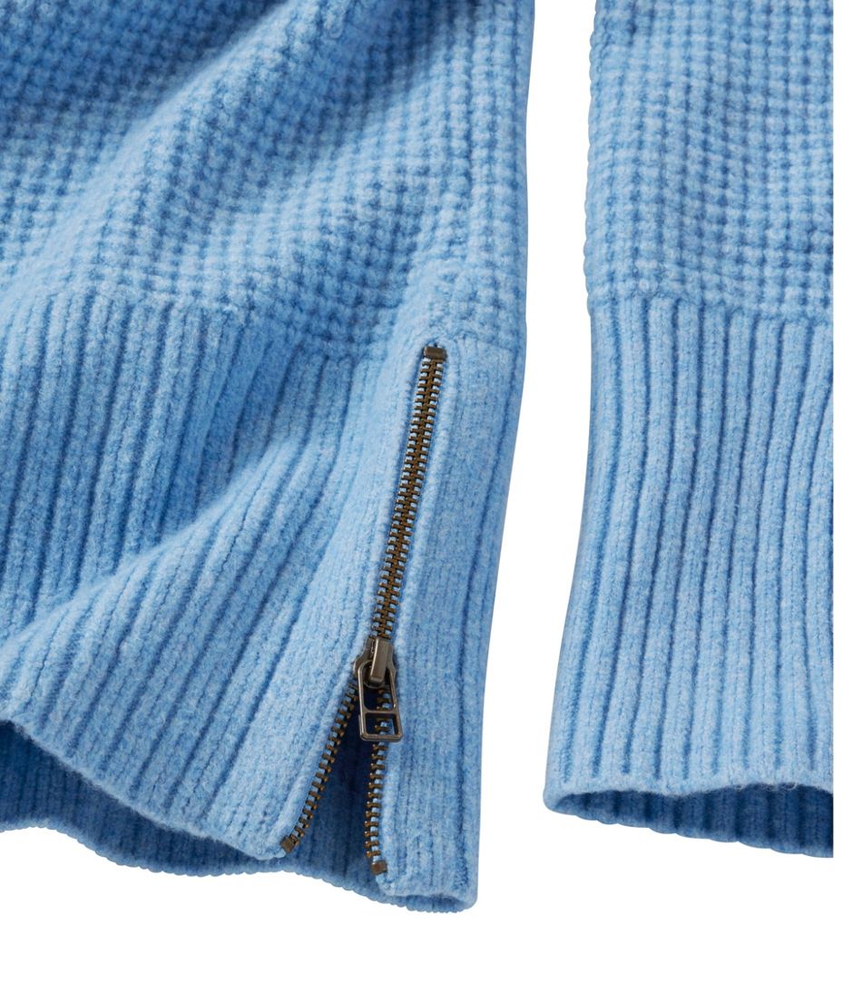 L.L.Bean Women's SuperSoft Waffle Sweater, Crewneck CLOTHING|SALE