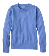 L.L.Bean Women's Cotton/Cashmere Sweater, Crewneck CLOTHING