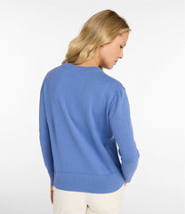L.L.Bean Women's Cotton/Cashmere Sweater, Crewneck CLOTHING