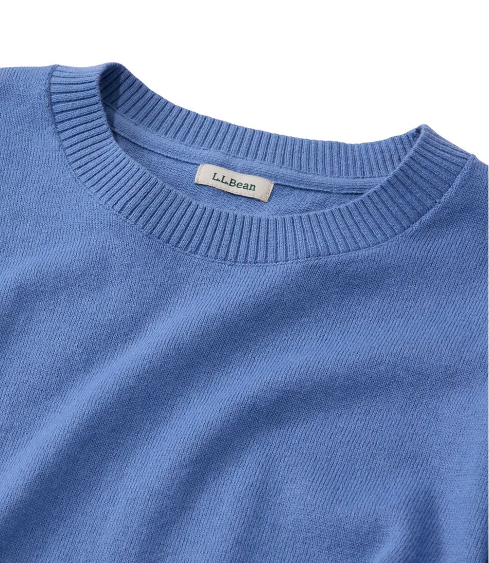 L.L.Bean Women's Cotton/Cashmere Sweater, Crewneck CLOTHING