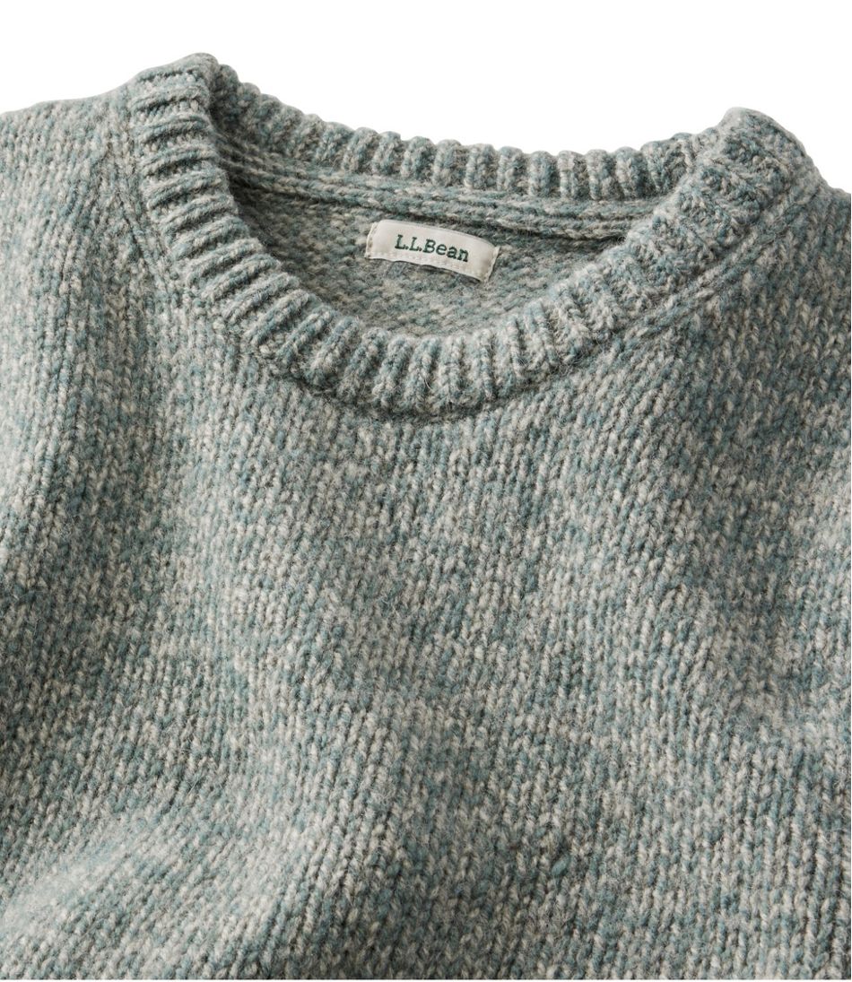 L.L.Bean Women's Bean's Classic Ragg Wool Sweater, Crewneck CLOTHING|SALE