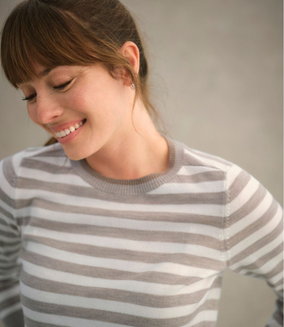 L.L.Bean Women's Essential Merino Wool Sweater, Crewneck CLOTHING|SALE