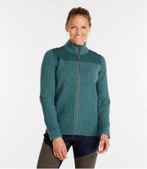L.L.Bean Women's Commando Sweater, Full-Zip CLOTHING|OUTDOOR EQUIPMENT|SALE