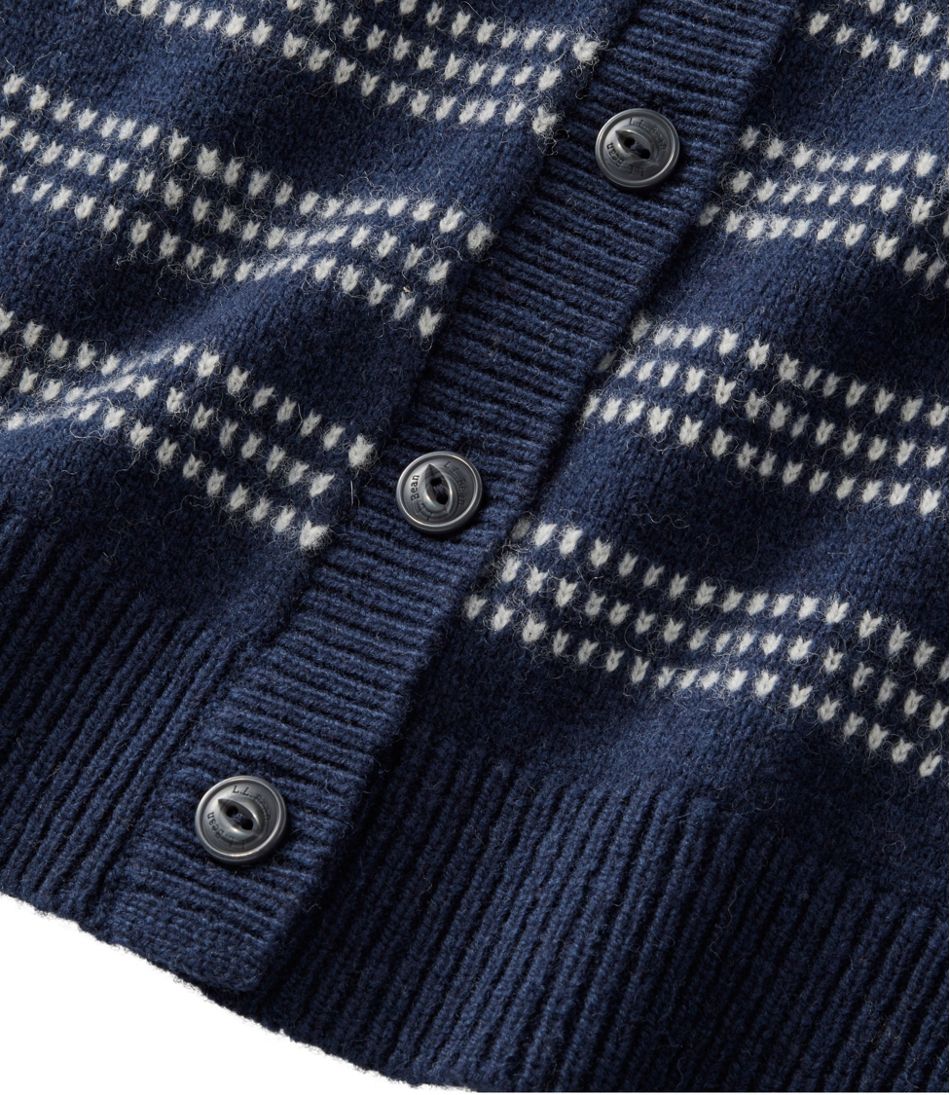 L.L.Bean Women's Bean's Classic Ragg Wool Sweater, Button-Front Cardigan Novelty CLOTHING|SALE