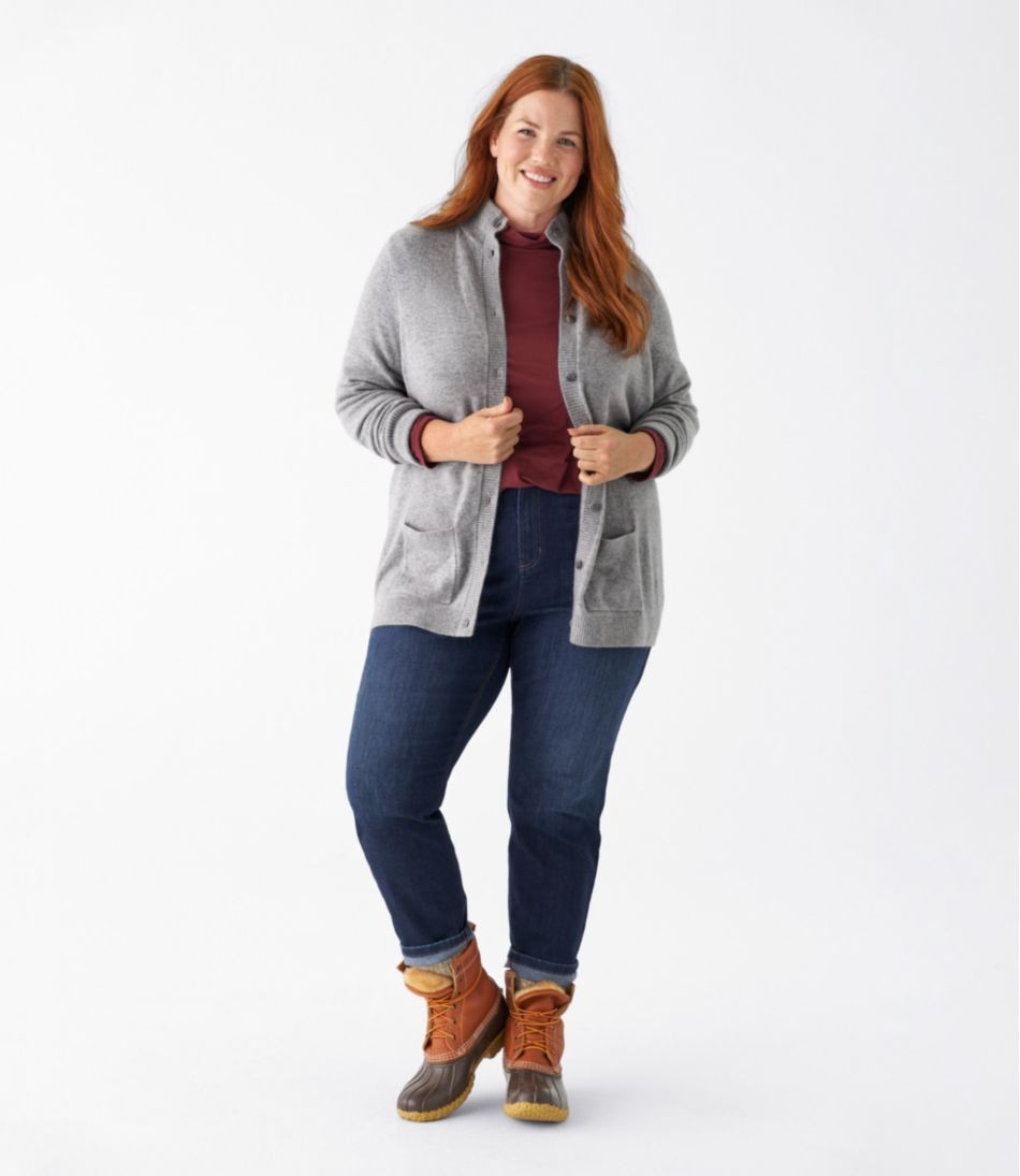 L.L.Bean Women's Classic Cashmere Button-Front Cardigan CLOTHING|SALE