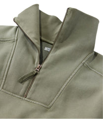 L.L.Bean Women's Sunwashed Sweats, Quarter-Zip CLOTHING