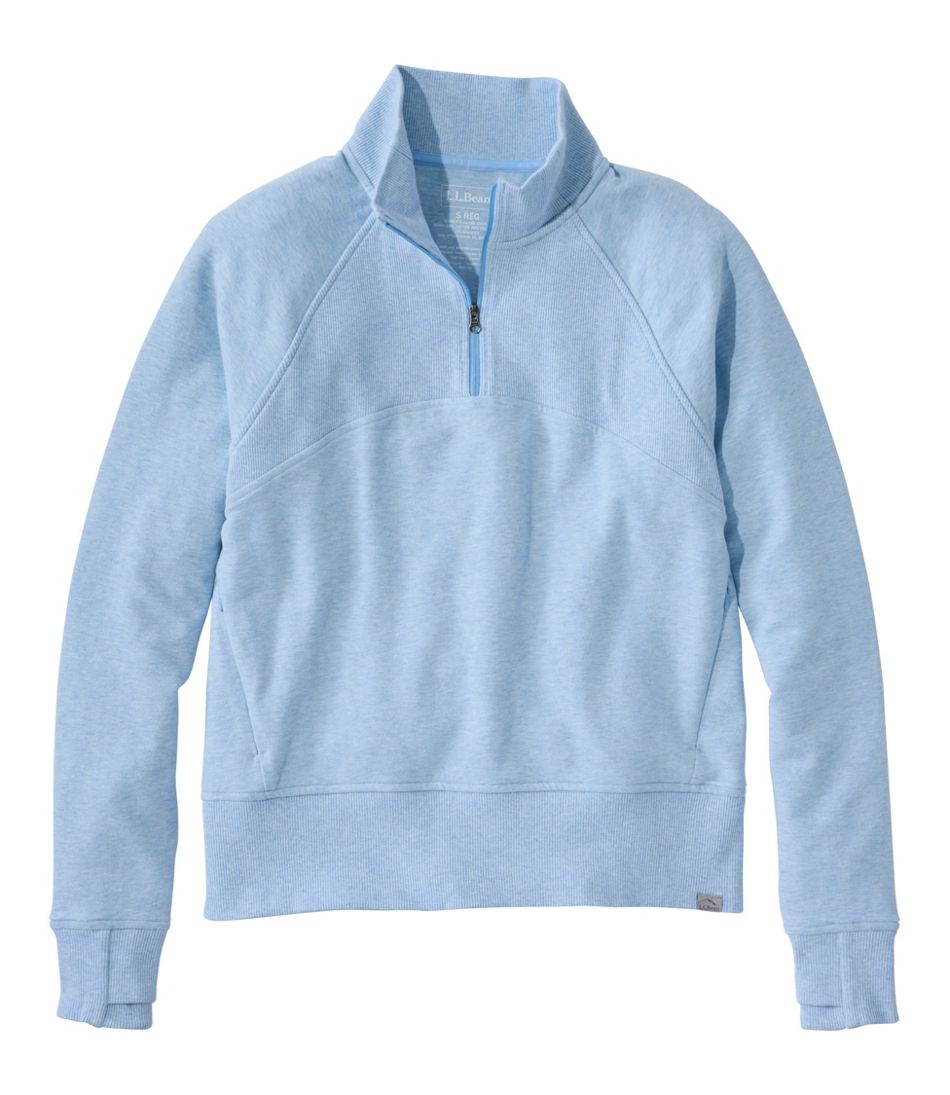 L.L.Bean Women's Cozy Pullover, Quarter-Zip CLOTHING