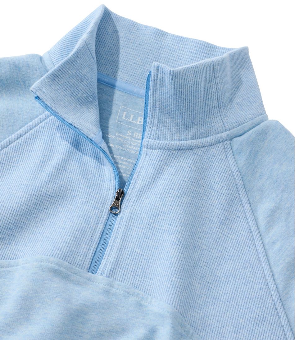 L.L.Bean Women's Cozy Pullover, Quarter-Zip CLOTHING