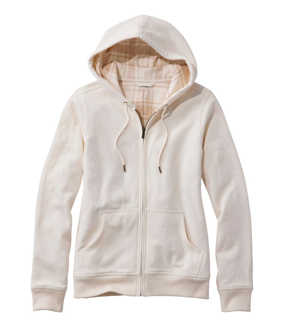 L.L.Bean Women's 1912 Sweatshirt, Flannel-Lined Hoodie CLOTHING|SALE