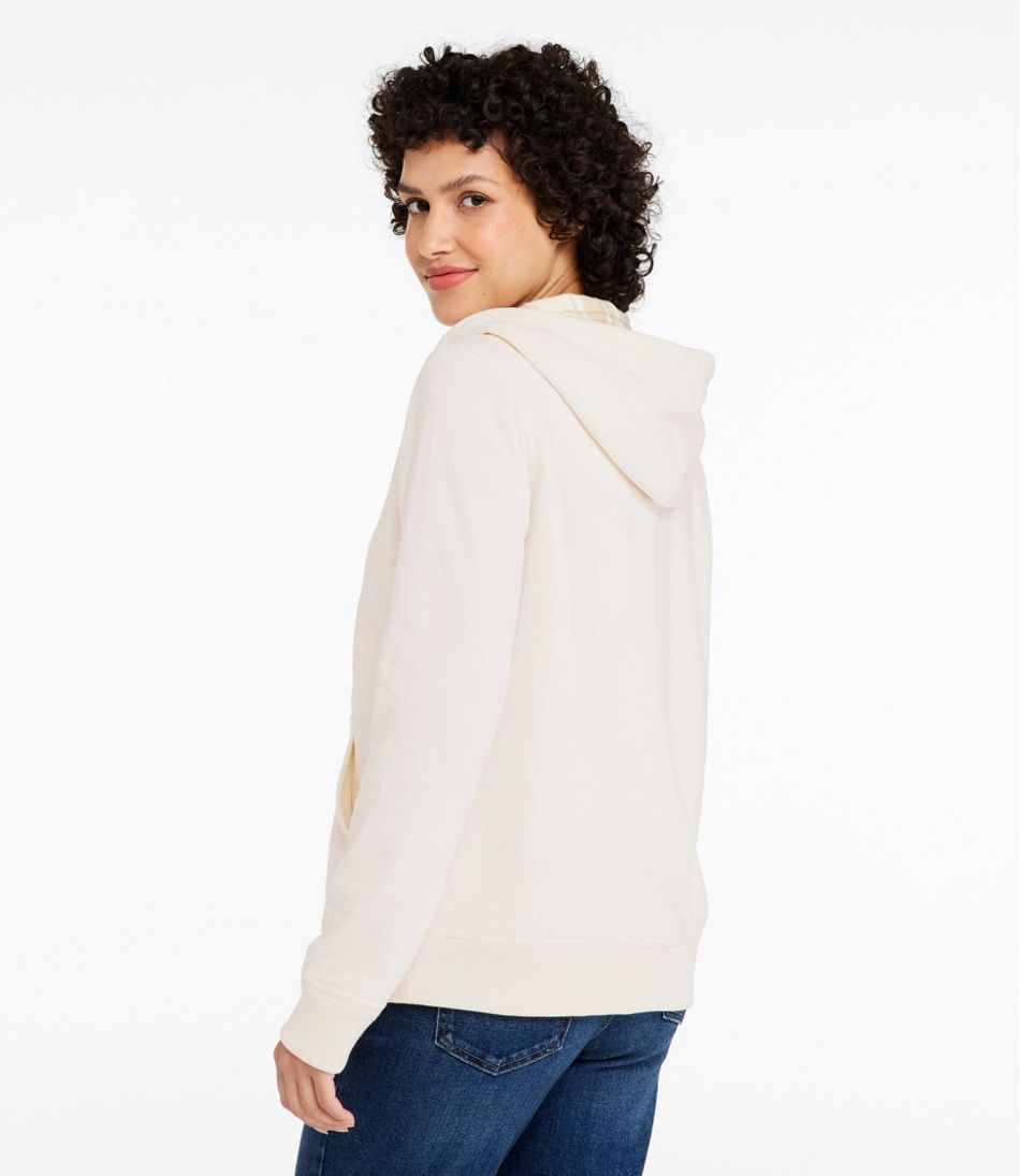 L.L.Bean Women's 1912 Sweatshirt, Flannel-Lined Hoodie CLOTHING|SALE