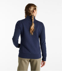 L.L.Bean Women's Quilted Full-Zip Sweatshirt CLOTHING|SALE