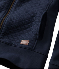 L.L.Bean Women's Quilted Full-Zip Sweatshirt CLOTHING|SALE