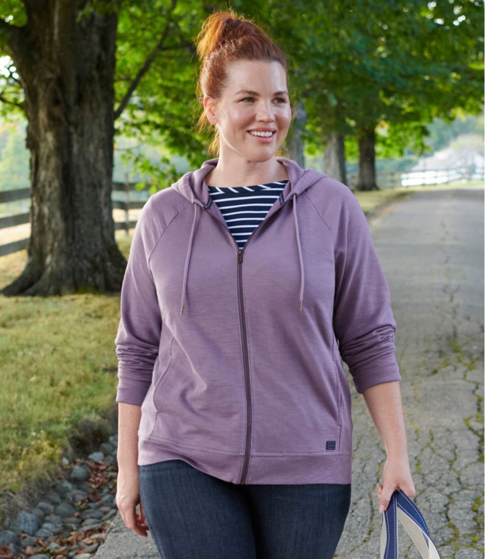 L.L.Bean Women's Peaks Island Full-Zip Hoodie CLOTHING