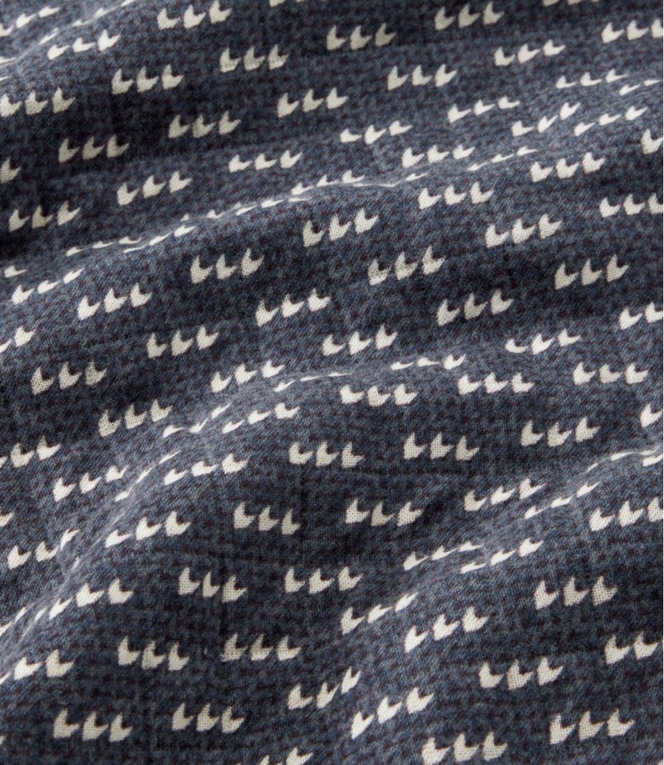 L.L.Bean Women's Quilted Sweatshirt, Snapneck Pullover Print CLOTHING|SALE