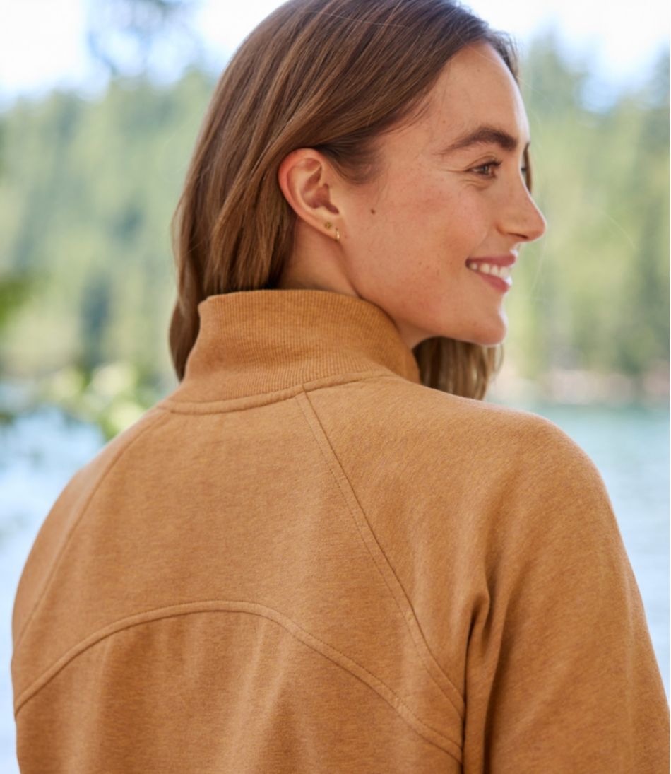 L.L.Bean Women's Cozy Sweatshirt, Full-Zip CLOTHING|SALE