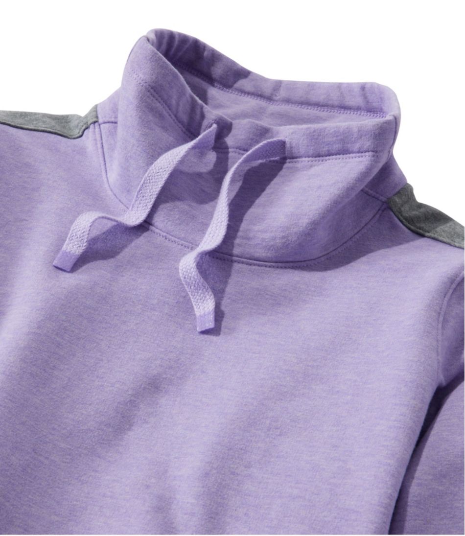 L.L.Bean Women's Cozy Mixed-Knit Pullover, Colorblock CLOTHING|SALE