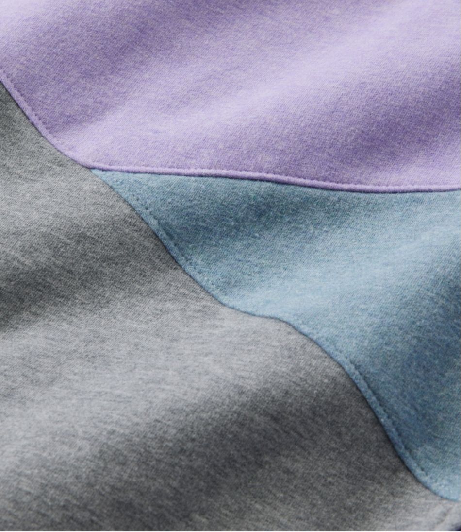 L.L.Bean Women's Cozy Mixed-Knit Pullover, Colorblock CLOTHING|SALE