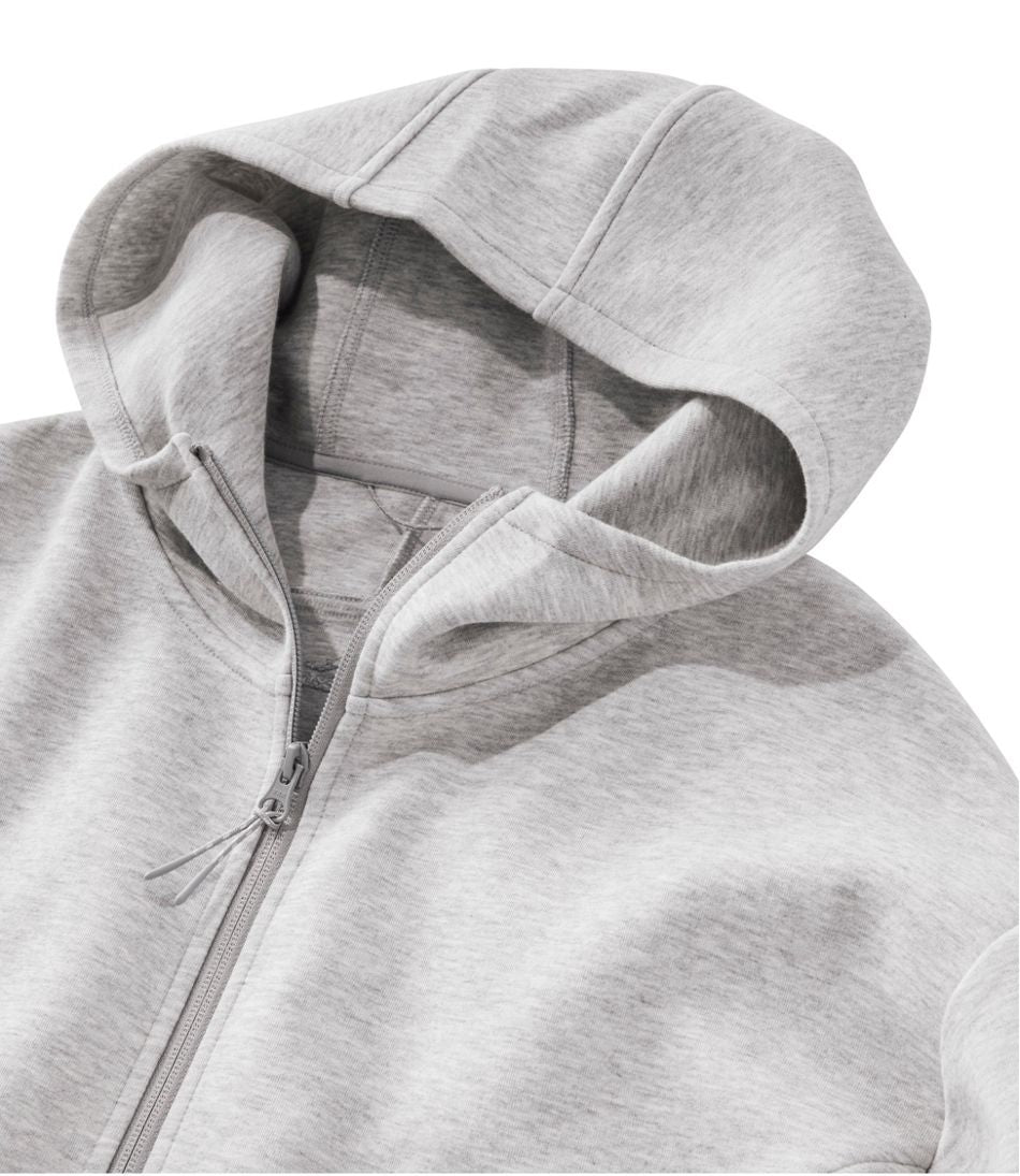 L.L.Bean Women's Multisport Lifestyle Hoodie, Oversized Full-Zip CLOTHING|SALE