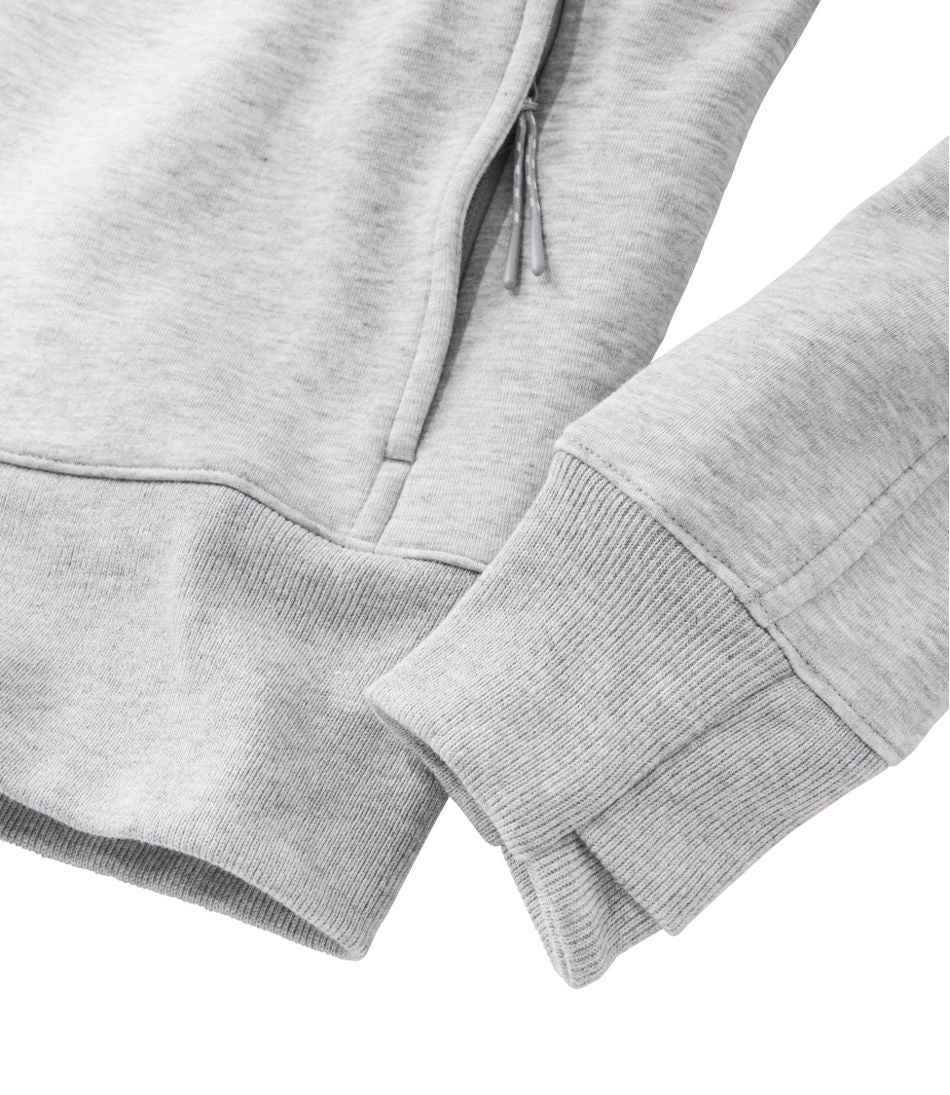 L.L.Bean Women's Multisport Lifestyle Hoodie, Oversized Full-Zip CLOTHING|SALE