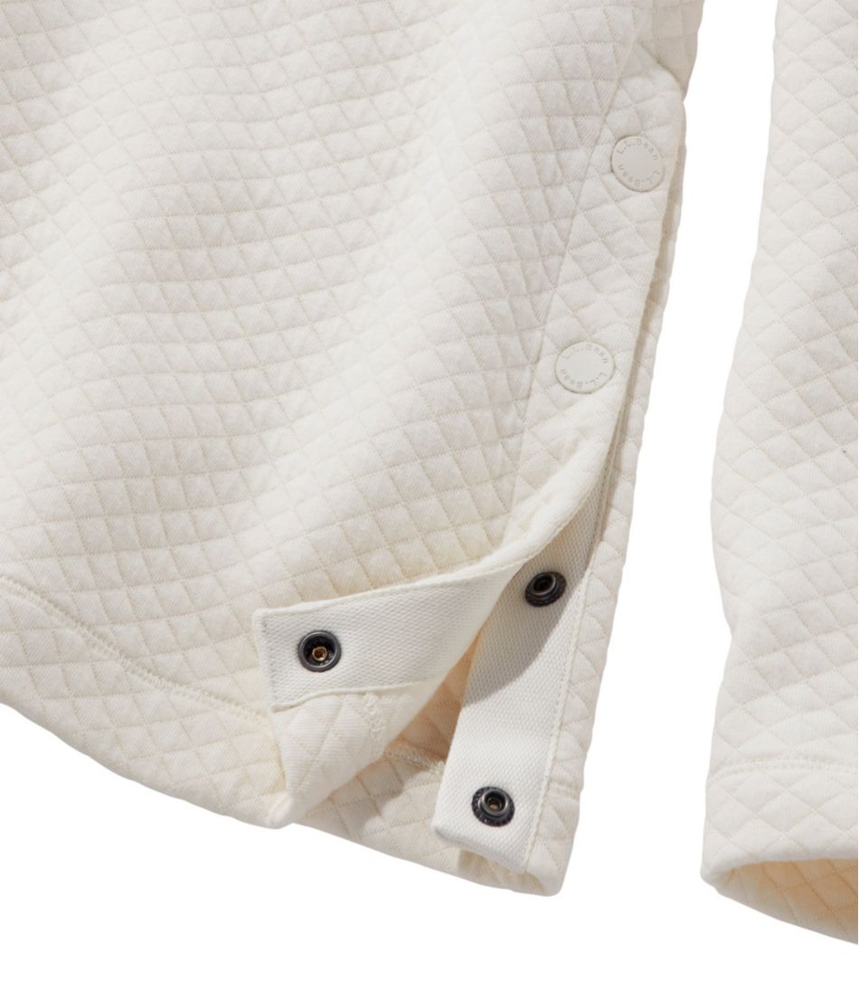 L.L.Bean Women's SoftLight Quilted Top, Funnelneck Pullover CLOTHING|SALE