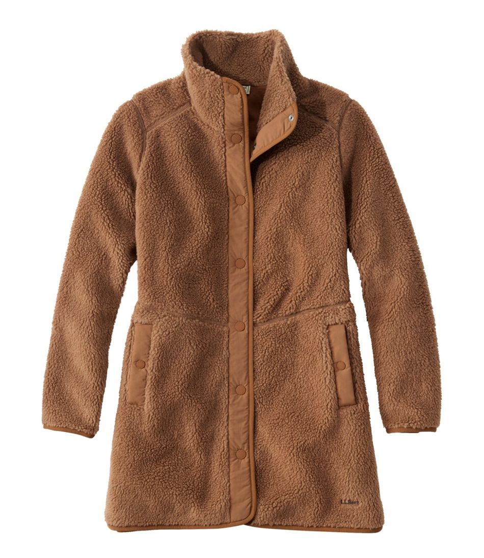 L.L.Bean Women's Bean's Sherpa Fleece Coat CLOTHING|SALE