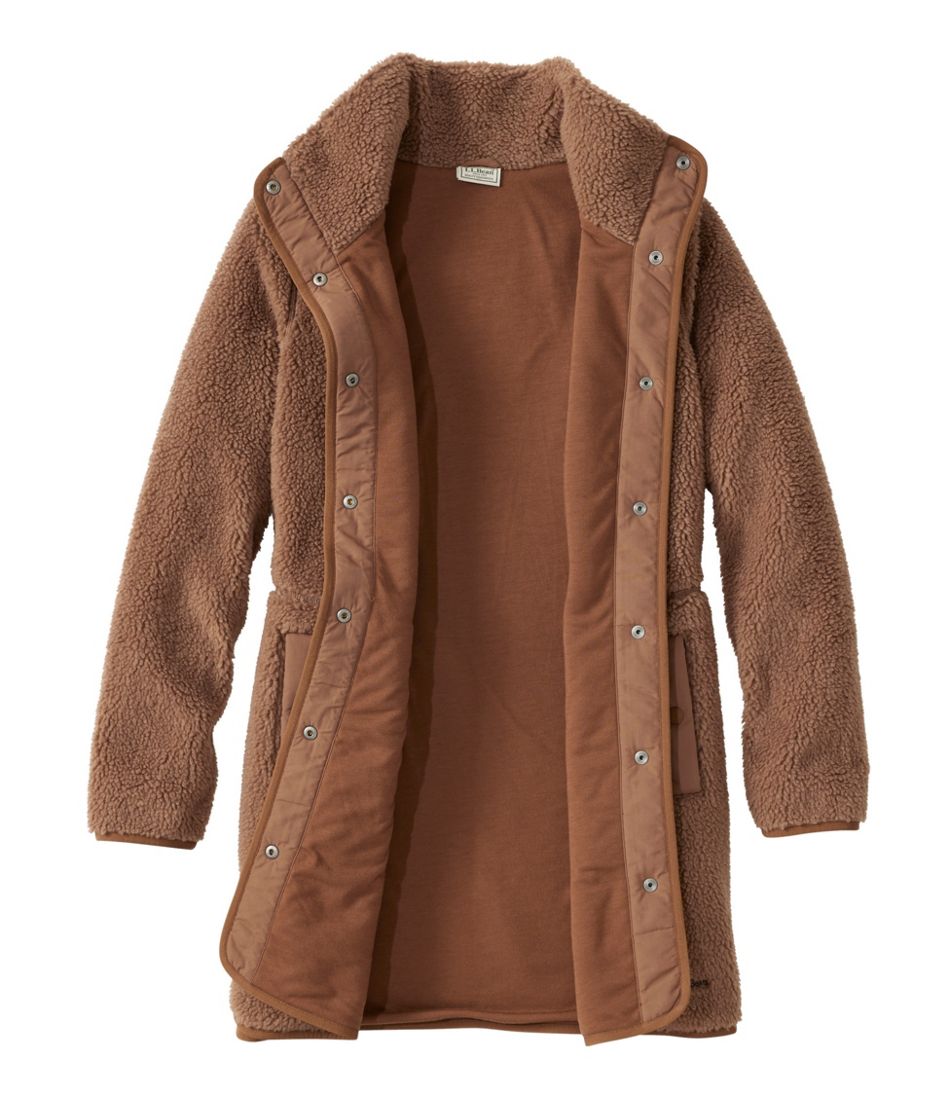 L.L.Bean Women's Bean's Sherpa Fleece Coat CLOTHING|SALE