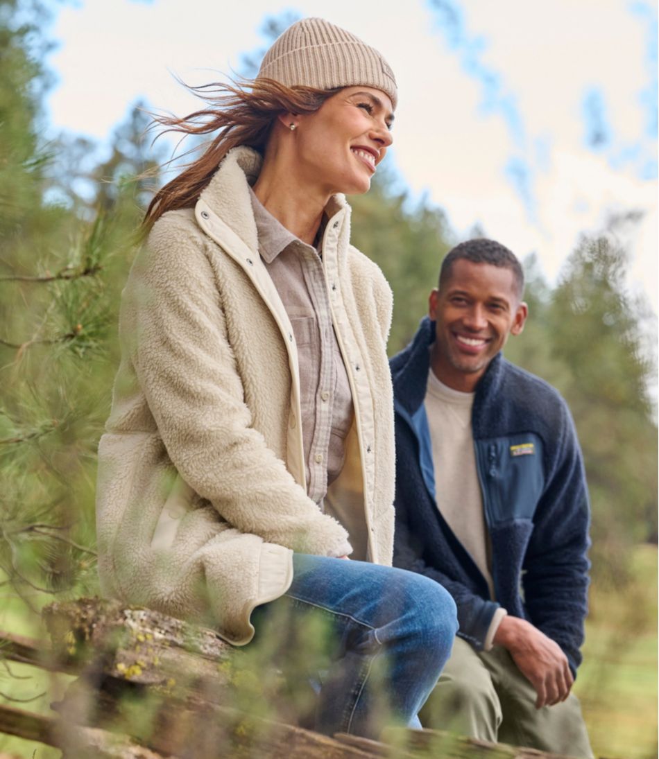 L.L.Bean Women's Bean's Sherpa Fleece Coat CLOTHING|SALE