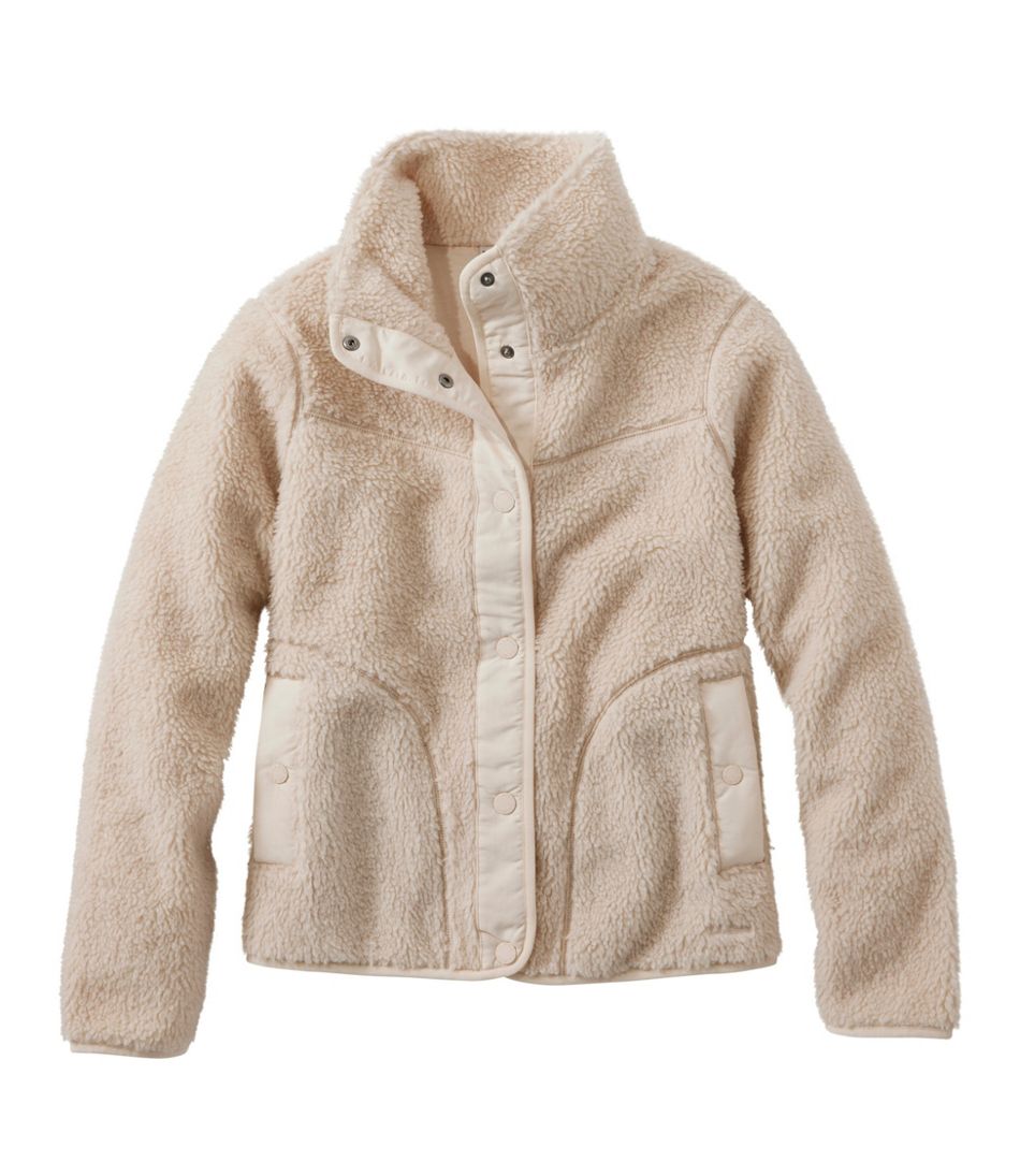 L.L.Bean Women's Bean's Sherpa Fleece Jacket CLOTHING|SALE
