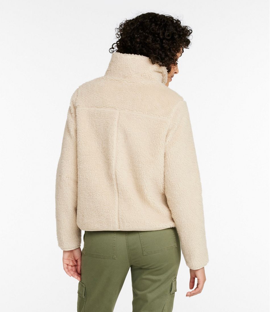 L.L.Bean Women's Bean's Sherpa Fleece Jacket CLOTHING|SALE