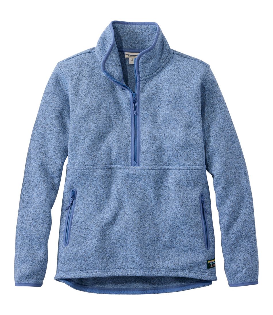 L.L.Bean Women's Sweater Fleece Half-Zip Pullover CLOTHING|SALE